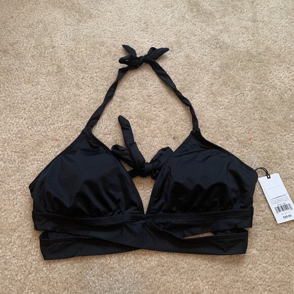 Shade & Shore Bikini Top Size Large (10-12) Women NWT - Picture 1 of 6